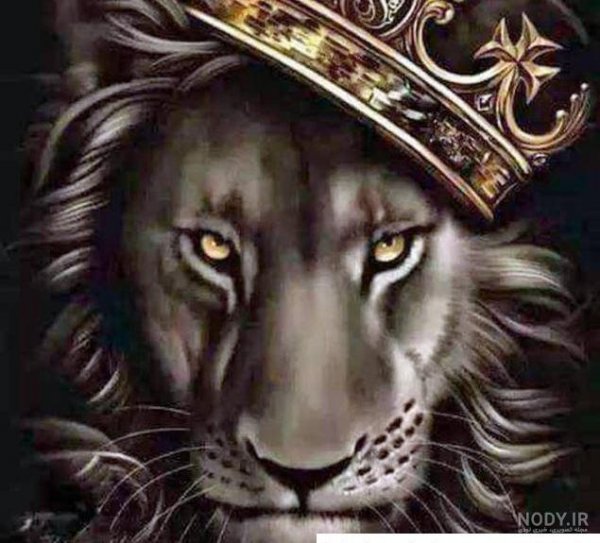  عکس شیر پرسپولیس با تاج
