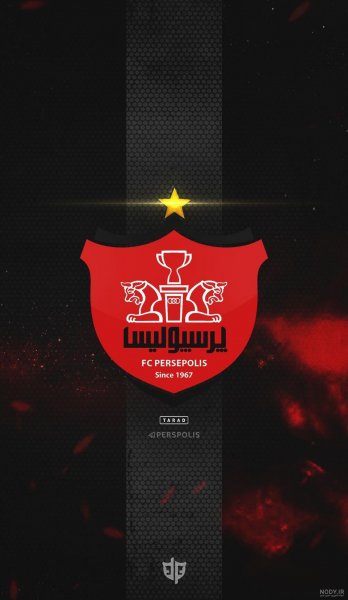  عکس لوگوی پرسپولیس با ستاره