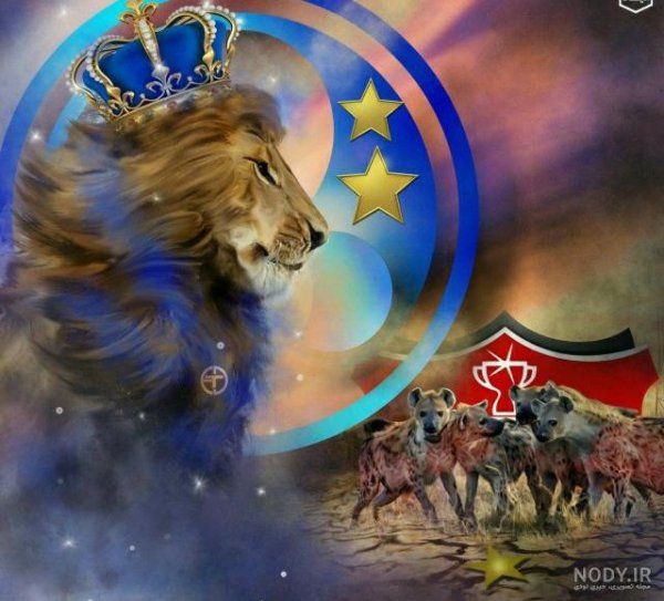 عکس پس زمینه پرسپولیس شیر