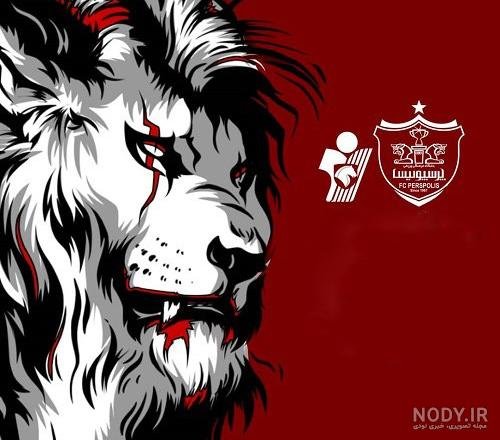  عکس پس زمینه پرسپولیس شیر