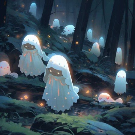  عکس جنگل شمال در شب