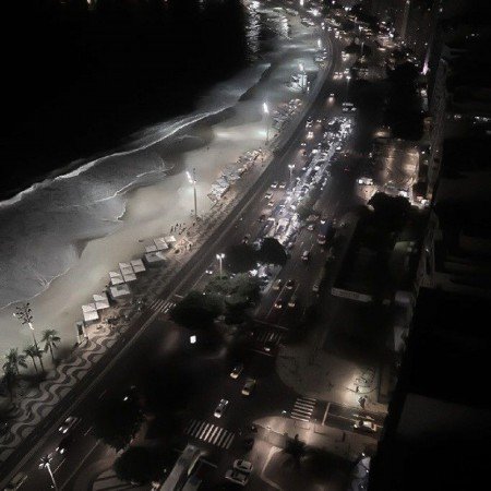  عکس دریا شمال در شب