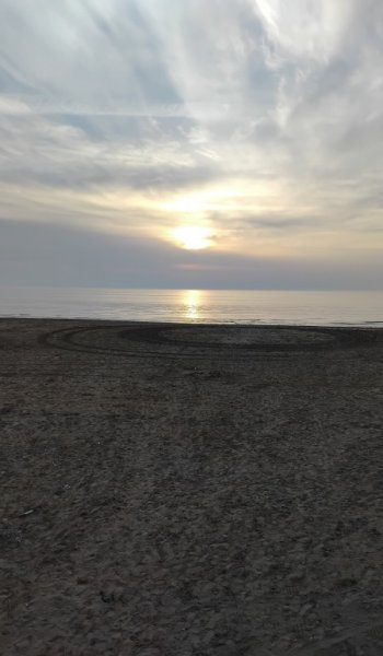  عکس دریا شمال در شب