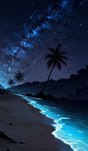  عکس دریا شمال در شب