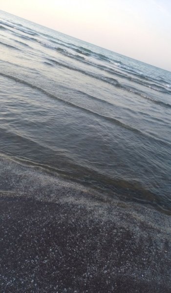  عکس دریا شمال در شب