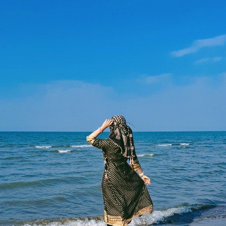  عکس دریا شمال در شب