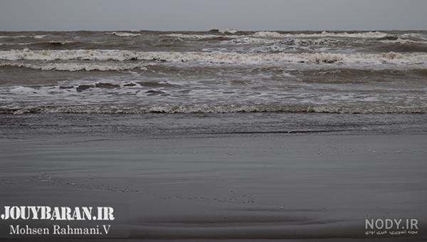  عکس دریا شمال در زمستان