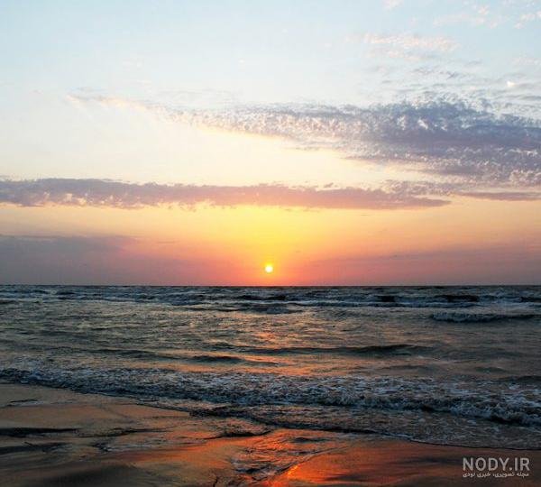  عکس دریا شمال در زمستان