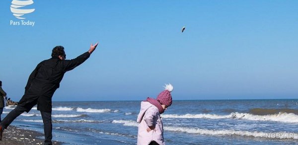  عکس دریا شمال در زمستان