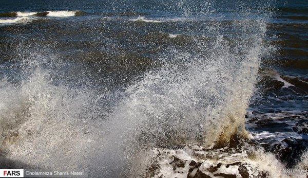  عکس دریا شمال در زمستان