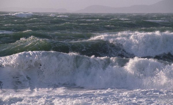  عکس دریا شمال در زمستان