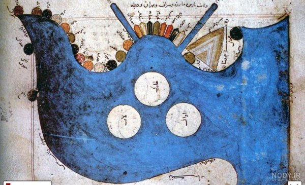  عکس دریای خلیج فارس در نقشه