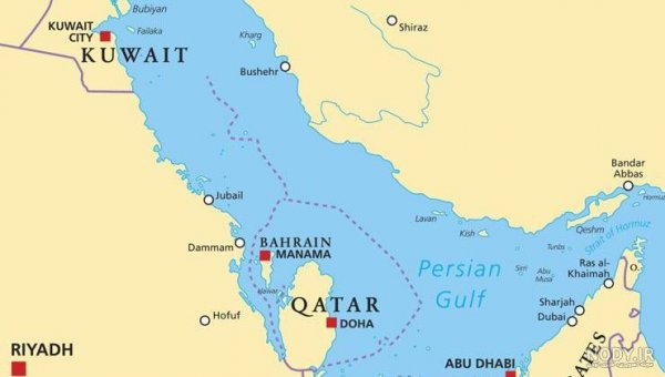  عکس دریای خلیج فارس در نقشه