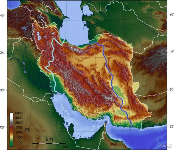  عکس دریای خلیج فارس در نقشه