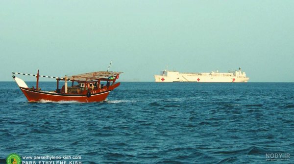  عکس دریای خلیج فارس از بالا