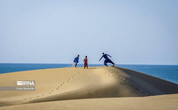  عکس دریای خلیج فارس از بالا