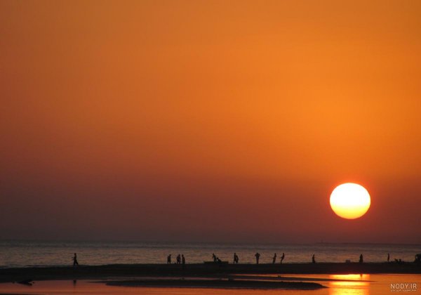  عکس دریای خلیج فارس از بالا