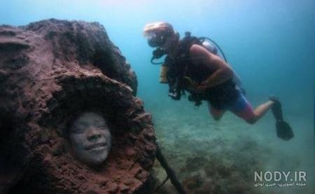  عکس داخل دریا واقعی