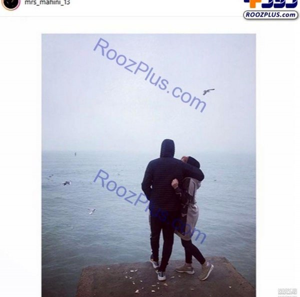 عکس دونفره کنار دریا عاشقانه