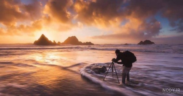  عکس دونفره کنار دریا عاشقانه