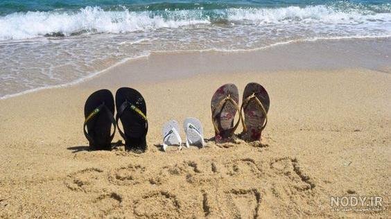  عکس دونفره کنار دریا ایرانی