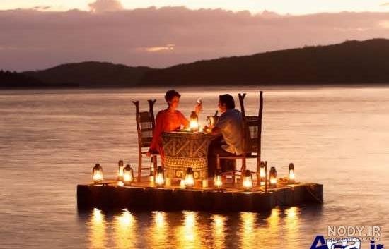  عکس دونفره کنار دریا ایرانی