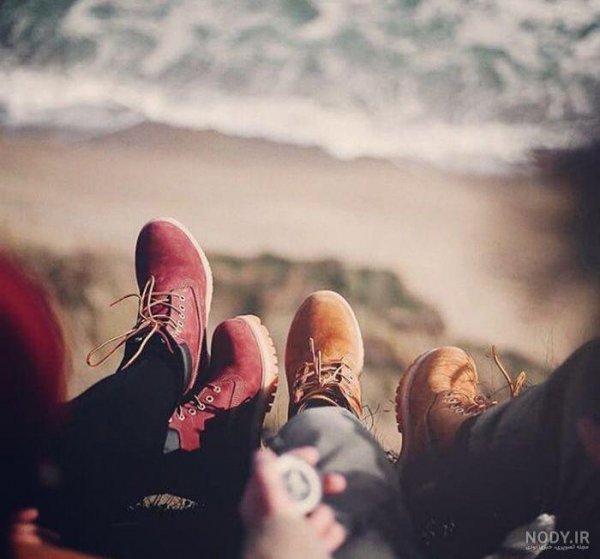  عکس دونفره کنار دریا ایرانی