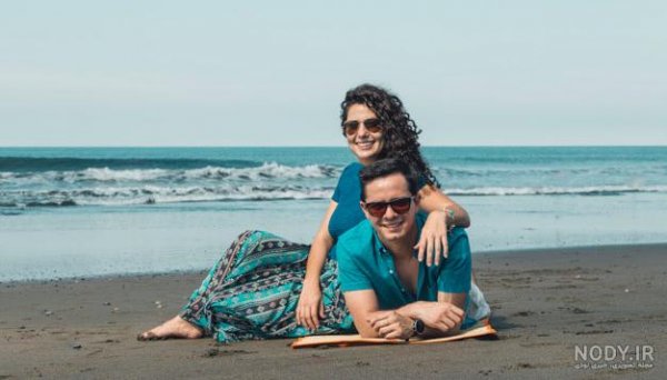  عکس دونفره کنار دریا ایرانی