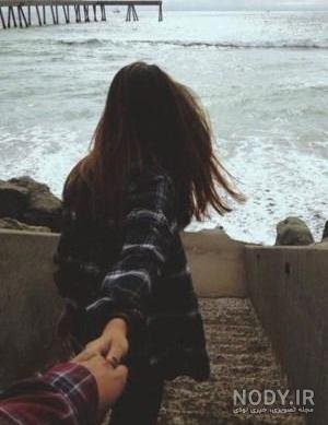  عکس دونفره کنار دریا ایرانی
