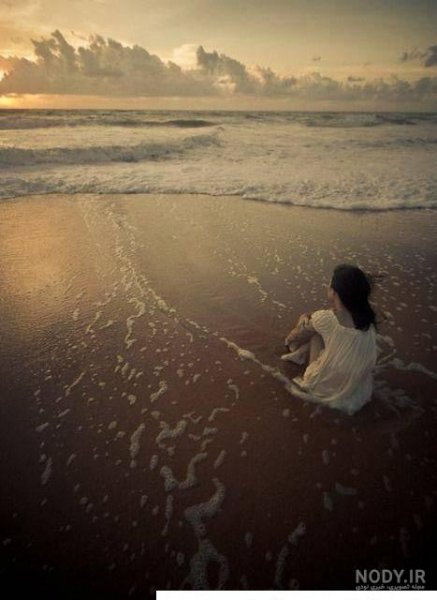  عکس دریا عاشقانه غمگین