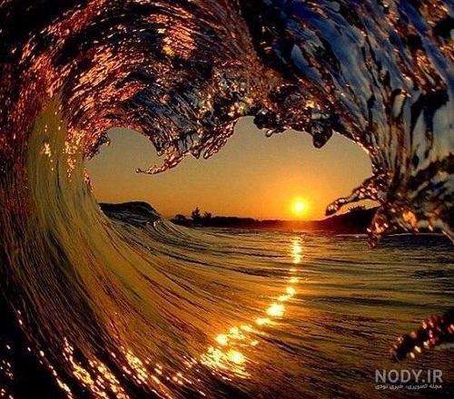  عکس دریا عاشقانه غمگین