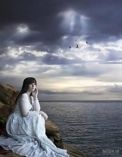  عکس دریا عاشقانه غمگین