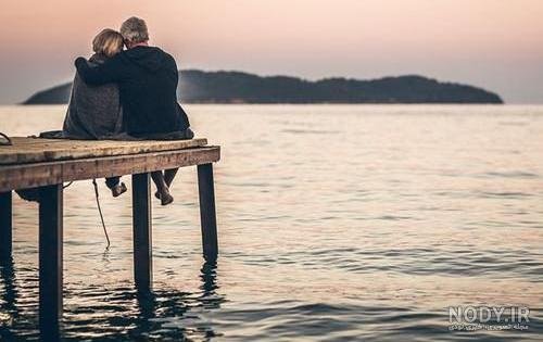  عکس دونفره لب ساحل