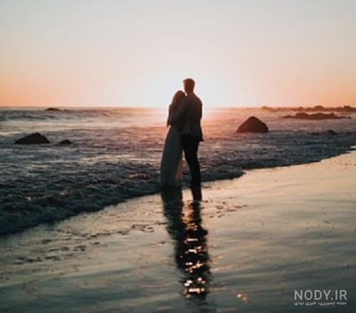  عکس دونفره لب ساحل