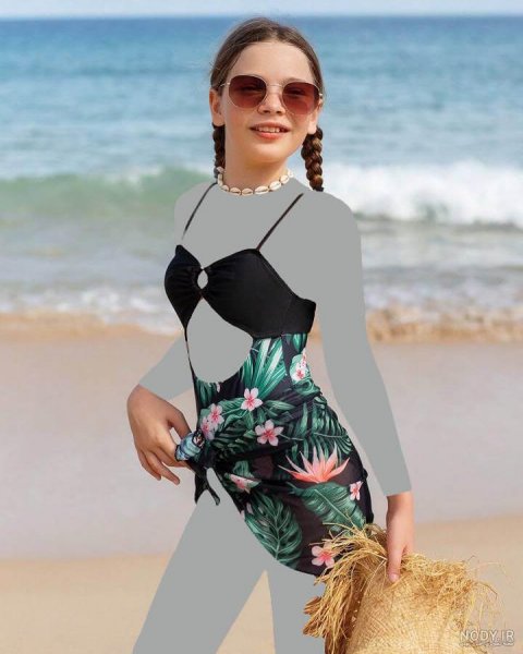  عکس دختر کنار دریا طبیعی