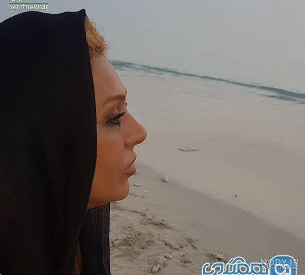  عکس دختر کنار دریا طبیعی