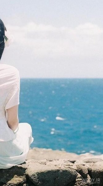  عکس دختر کنار ساحل برای پروفایل اینستاگرام
