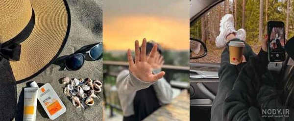  عکس دختر کنار ساحل برای پروفایل اینستاگرام