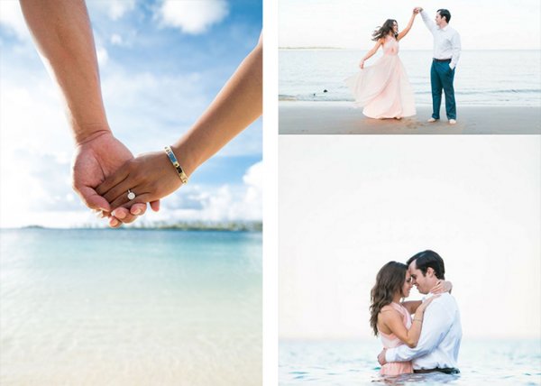  ژست عکس کنار دریا دونفره