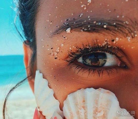  30 ژست عکس کنار دریا دونفره دخترانه