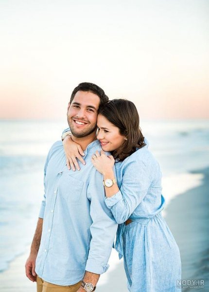  ژست عکس لب دریا اینستاگرام