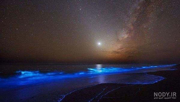  عکس شمال واقعی شب