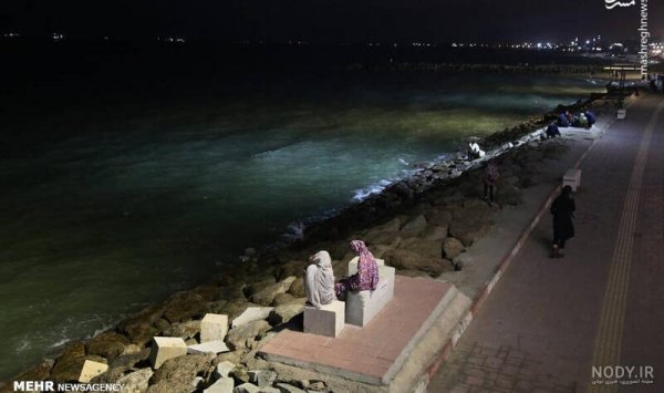  عکس شمال واقعی شب