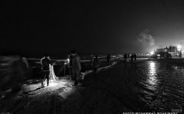  عکس شمال واقعی شب