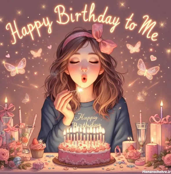 متن تولدم مبارک لاکچری