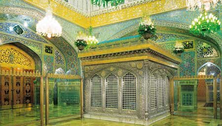  170 پروفایل عکس حرم امام رضا با نوشته زیبا