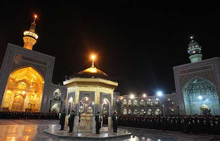  170 پروفایل عکس حرم امام رضا با نوشته زیبا