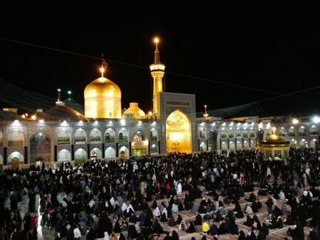  170 پروفایل عکس حرم امام رضا با نوشته زیبا