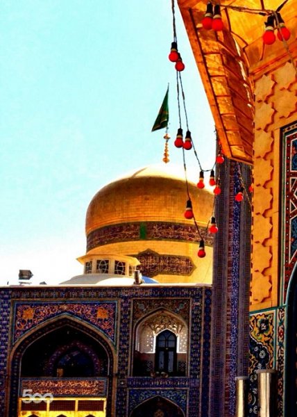  170 پروفایل عکس حرم امام رضا با نوشته زیبا