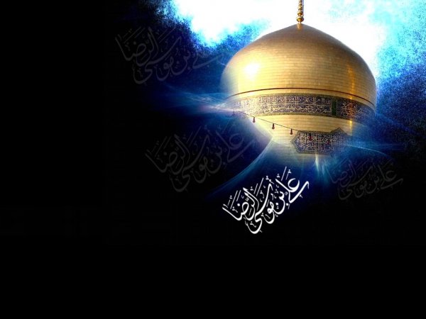  170 پروفایل عکس حرم امام رضا با نوشته زیبا